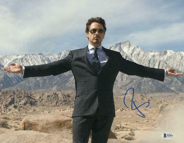 Robert Downey Jr. Authentic Autographed 11x14 Photo - Prime Time Signatures - TV & Film