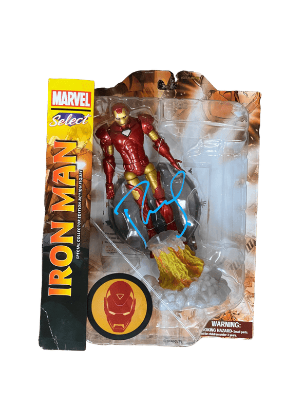 Robert Downey Jr. Authentic Autographed Special Collector Iron Man Action Figure - Prime Time Signatures - TV & Film