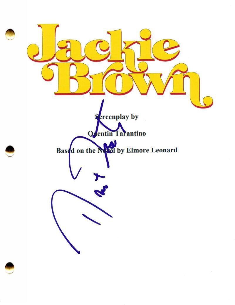 Robert Forster Signed Jackie Brown Script | COA