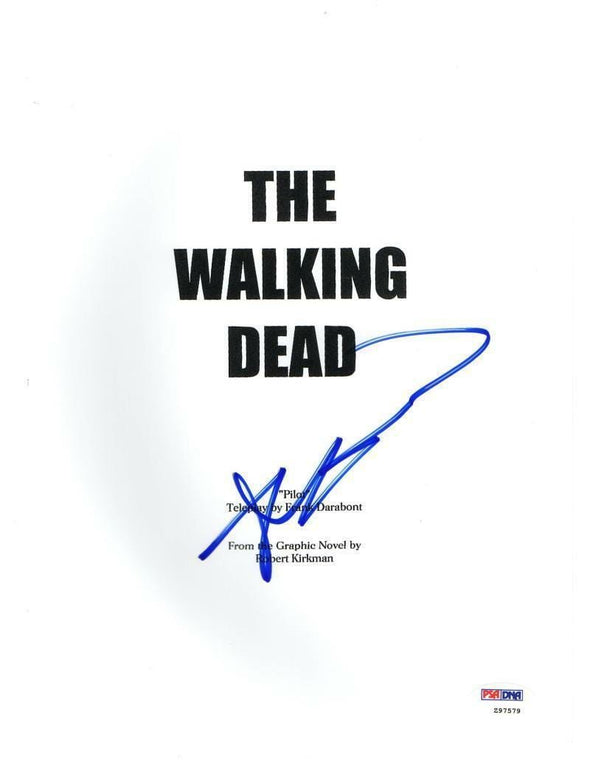 Robert Kirkman Authentic Autographed 'The Walking Dead' Script - Prime Time Signatures - TV & Film