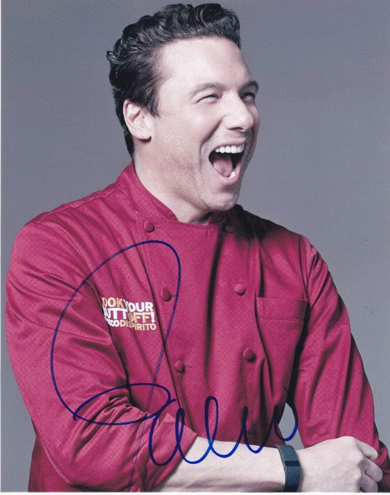 Rocco Dispirito Authentic Autographed 8x10 Photo - Prime Time Signatures - Personality