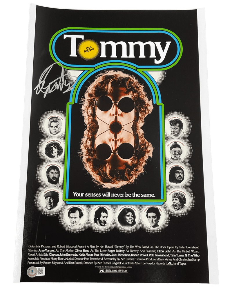 Roger Daltrey of The Who Authentic Autographed 12x18 Photo Poster #2