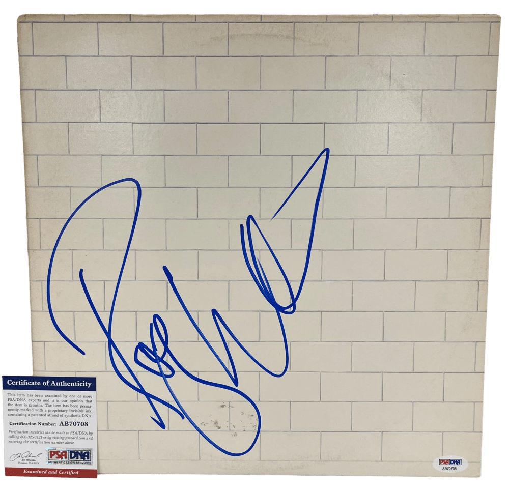 Roger Waters of Pink Floyd Signed Vinyl Record Certified Authentic - Item #2
