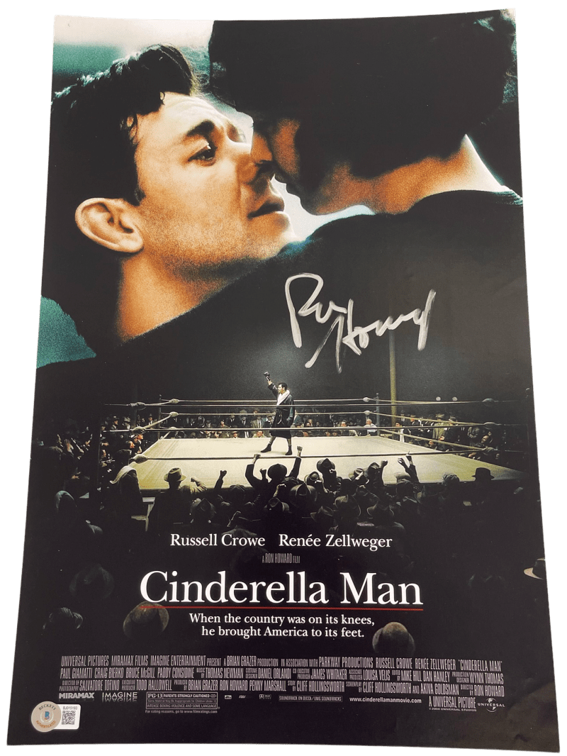 Ron Howard Signed 12x18 Photo from Cinderella Man Beckett COA
