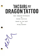 Rooney Mara Signed Script from The Girl with the Dragon Tattoo Certified Authentic