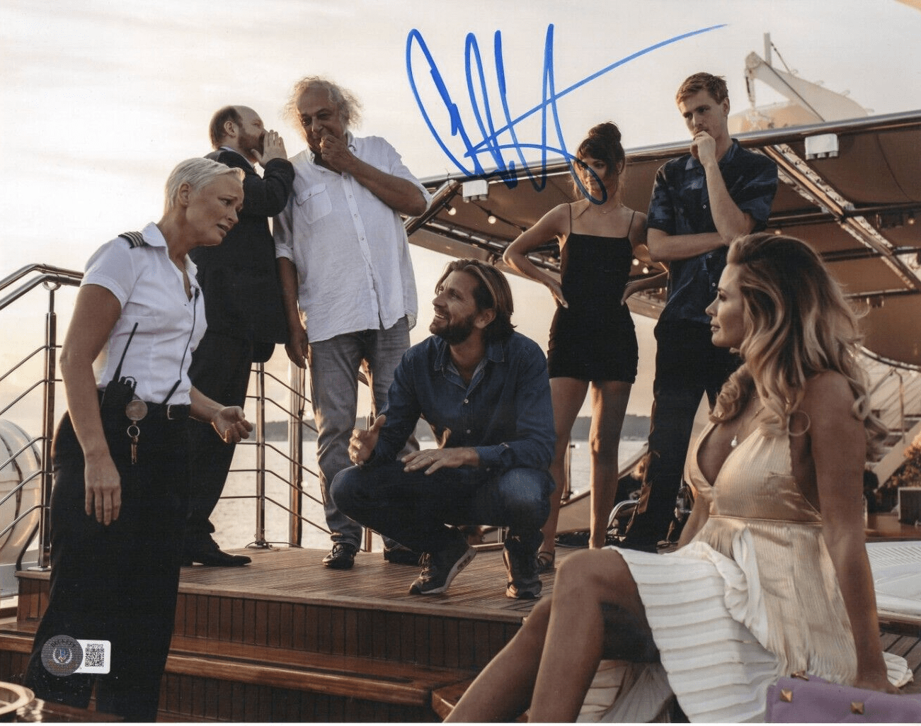 Ruben Östlund Signed 11x14 Photo from Triangle of Sadness Beckett COA