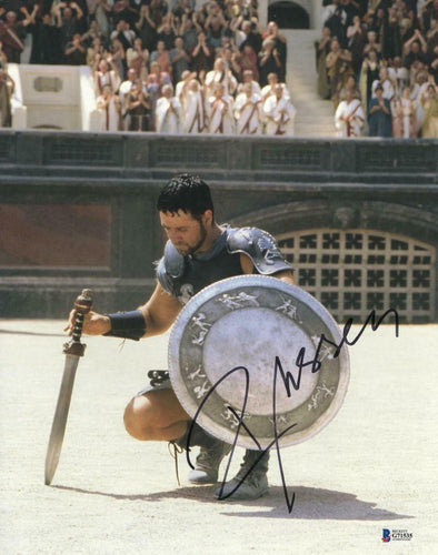 Russell Crowe Authentic Autographed 11x14 Photo - Prime Time Signatures - TV & Film