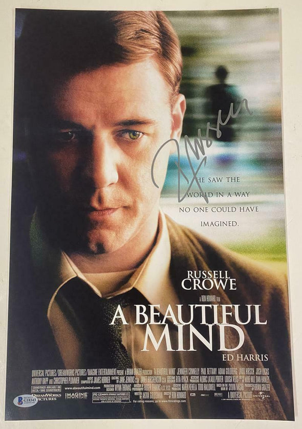 Russell Crowe Authentic Autographed 12x18 Photo Poster - Prime Time Signatures - TV & Film