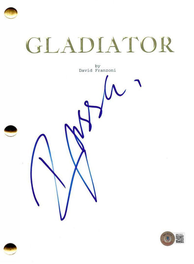 Russell Crowe Authentic Autographed 'Gladiator' Script