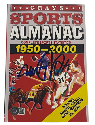 Michael J Fox Authentic Autographed Grays Almanac