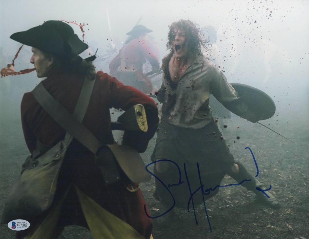 Sam Heughan Authentic Autographed 11x14 Photo - Prime Time Signatures - TV & Film