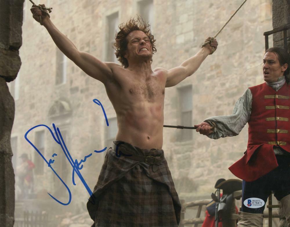 Sam Heughan Authentic Autographed 11x14 Photo - Prime Time Signatures - TV & Film