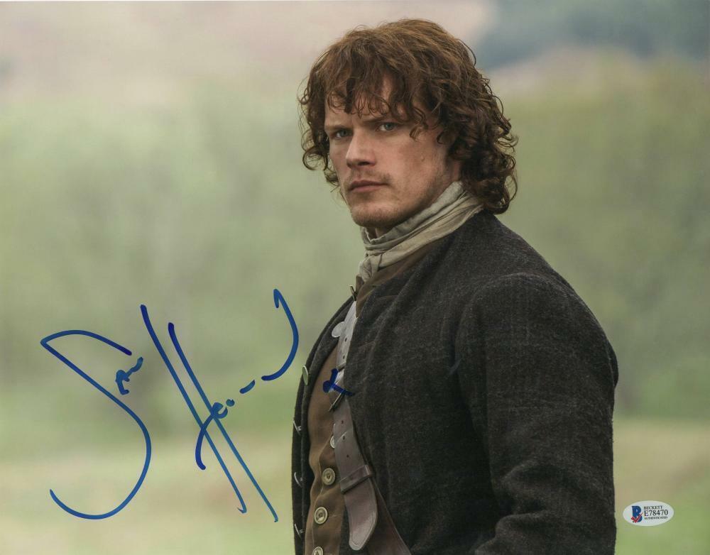 Sam Heughan Authentic Autographed 11x14 Photo - Prime Time Signatures - TV & Film