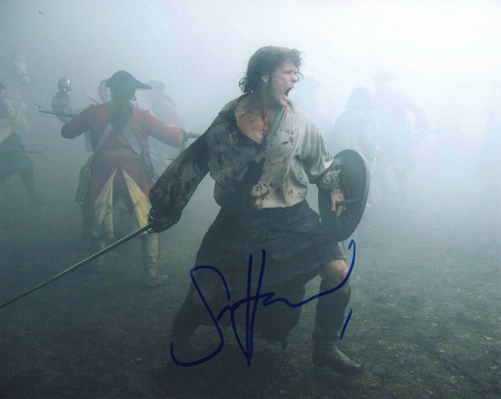 Sam Heughan Signed 8x10 Photo from Outlander Certified Authentic - Item #10