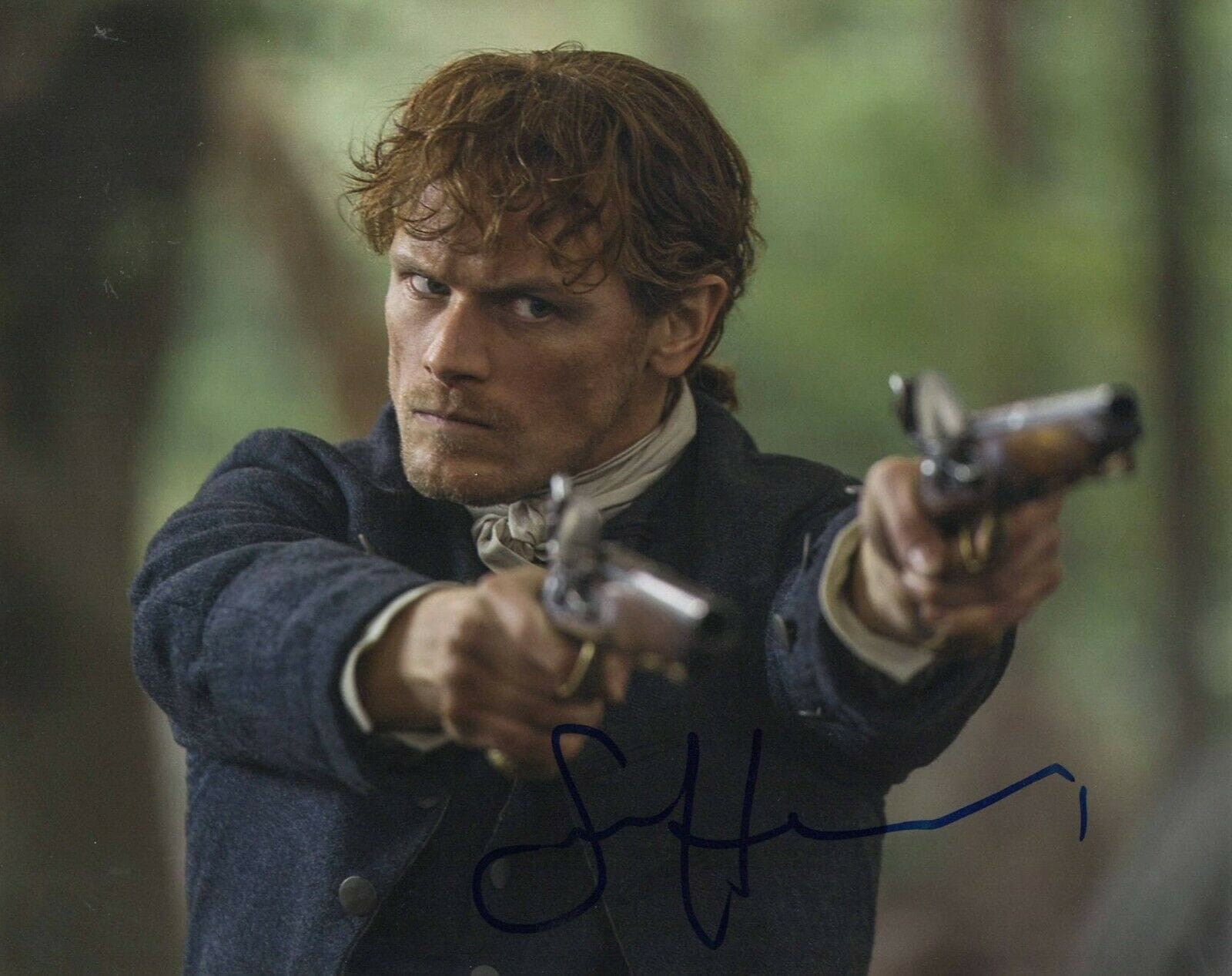 Sam Heughan Signed 8x10 Photo from Outlander Certified Authentic - Item #9