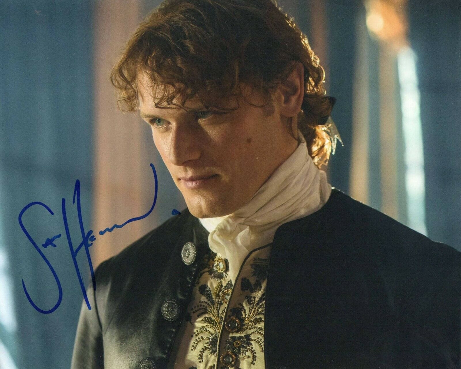 Sam Heughan Signed 8x10 Photo from Outlander Certified Authentic - Item #6