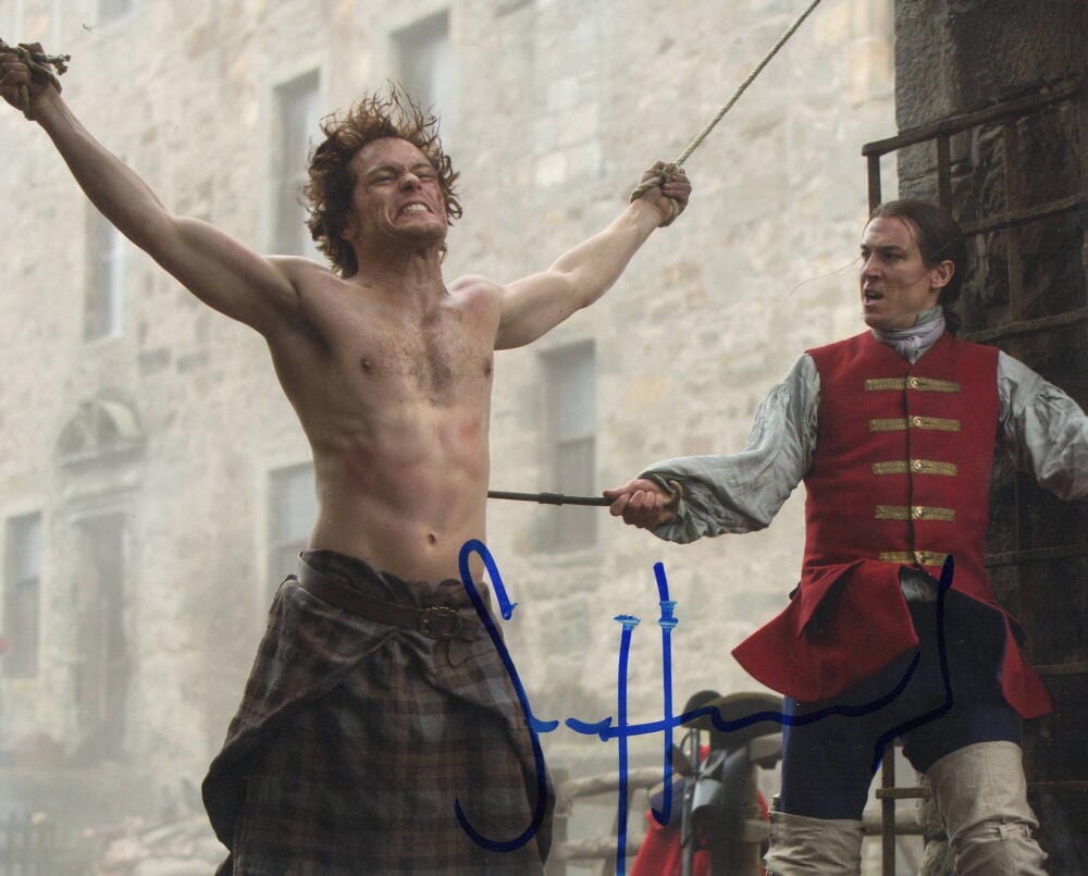 Sam Heughan Signed 8x10 Photo from Outlander Certified Authentic - Item #3
