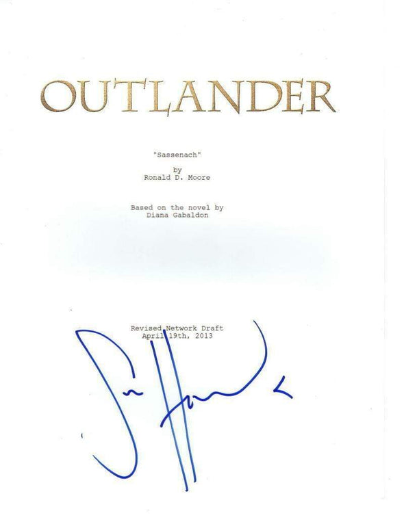 Sam Heughan Authentic Autographed 'Outlander' Script - Prime Time Signatures - TV & Film