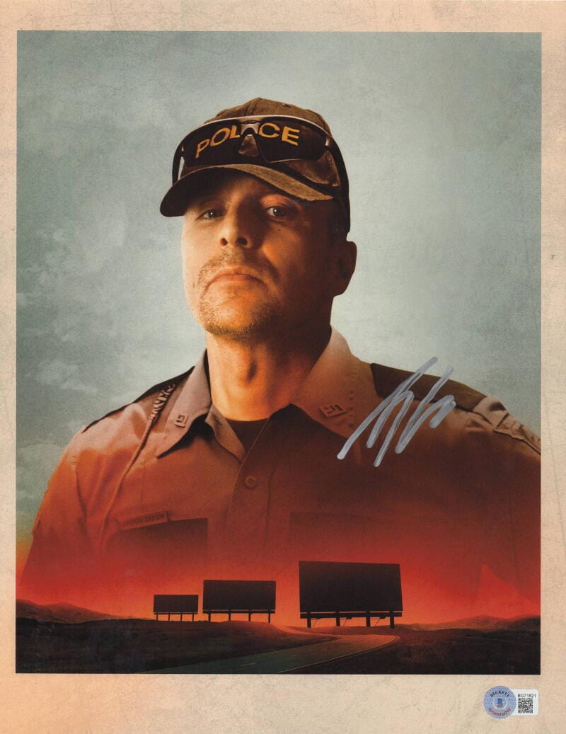 Sam Rockwell Signed 11x14 Photo from Three Billboards Outside Ebbing Missouri Beckett COA - Item #1