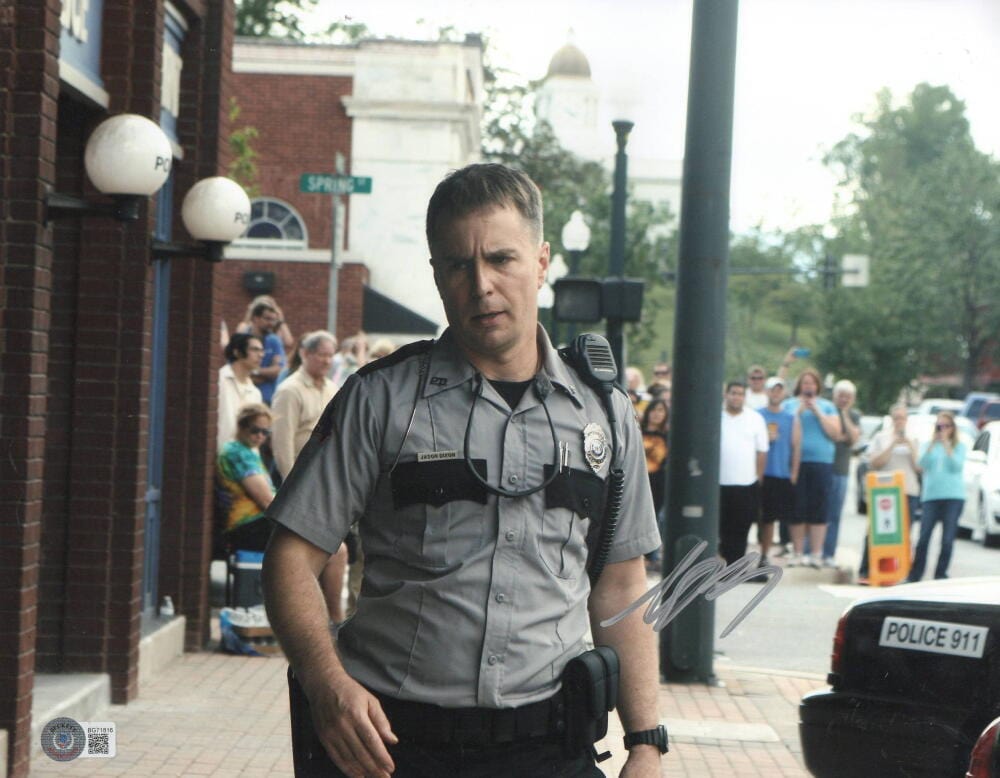 Sam Rockwell Signed 11x14 Photo from Three Billboards Outside Ebbing Missouri Beckett COA - Item #2