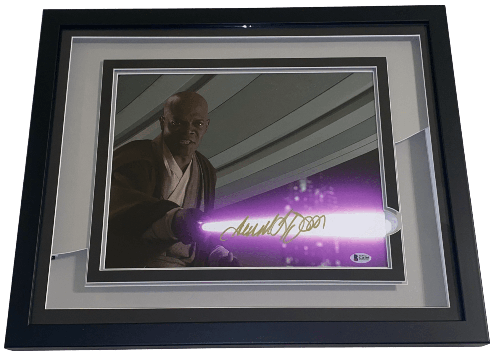 Samuel L Jackson Authentic Autographed 11x14 Custom Framed Photo