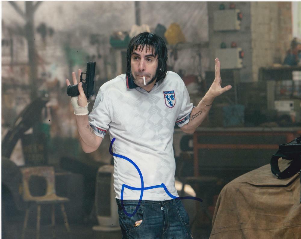 Sacha Baron Cohen Signed 8x10 Photo from The Brothers Grimsby Certified Authentic - Item #3