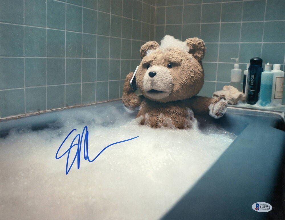 Seth MacFarlane Signed 11x14 Photo from Ted Beckett COA - Item #1