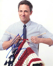 Seth Meyers Authentic Autographed 8x10 Photo - Prime Time Signatures - TV & Film