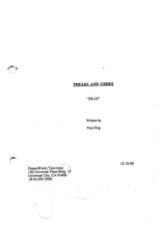 Seth Rogen Authentic Autographed 'Freaks and Geeks' Script - Prime Time Signatures - TV & Film