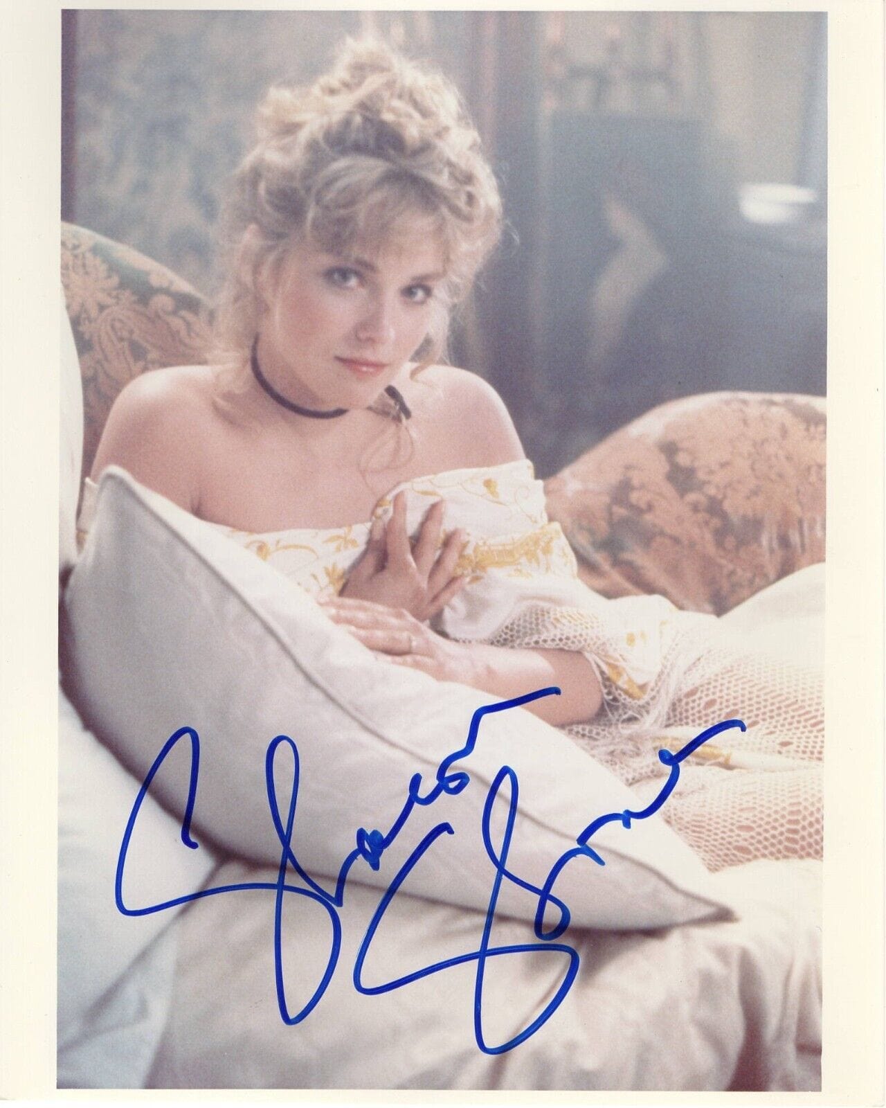 Sharon Stone Signed 8x10 Photo from Irreconcilable Differences Beckett COA