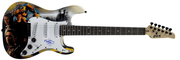 Shia LaBeouf Signed Guitar from Transformers Beckett COA - Detail View