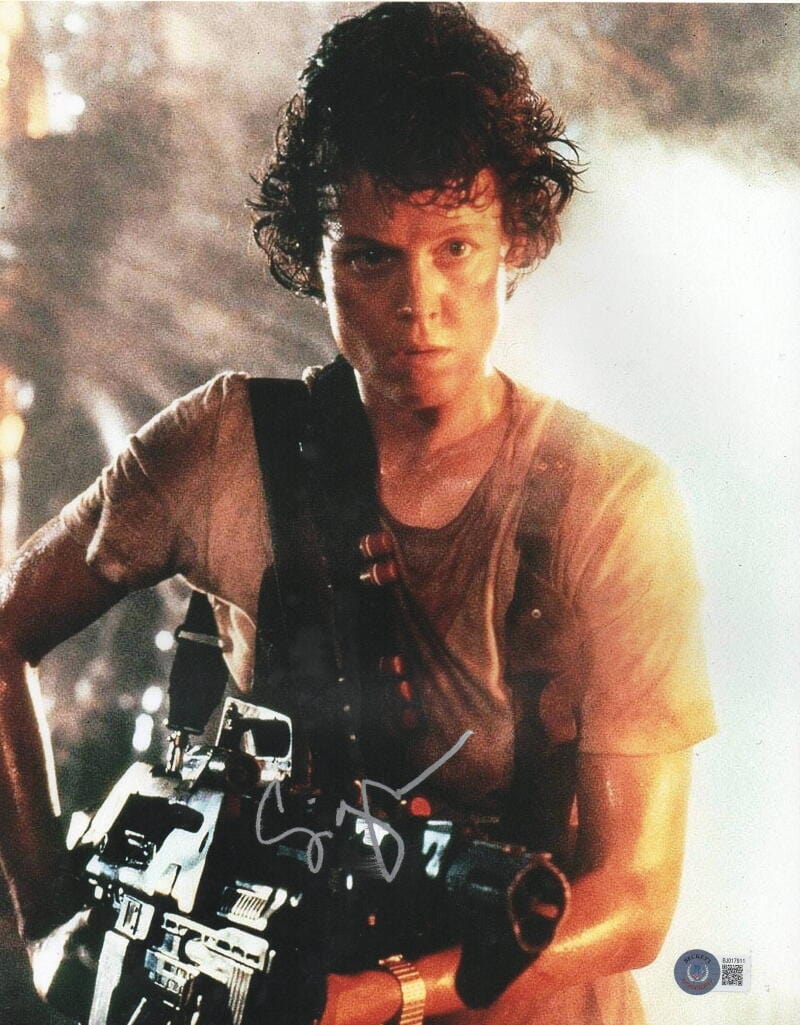 Sigourney Weaver Signed 11x14 Photo from Alien Beckett COA - Item #2