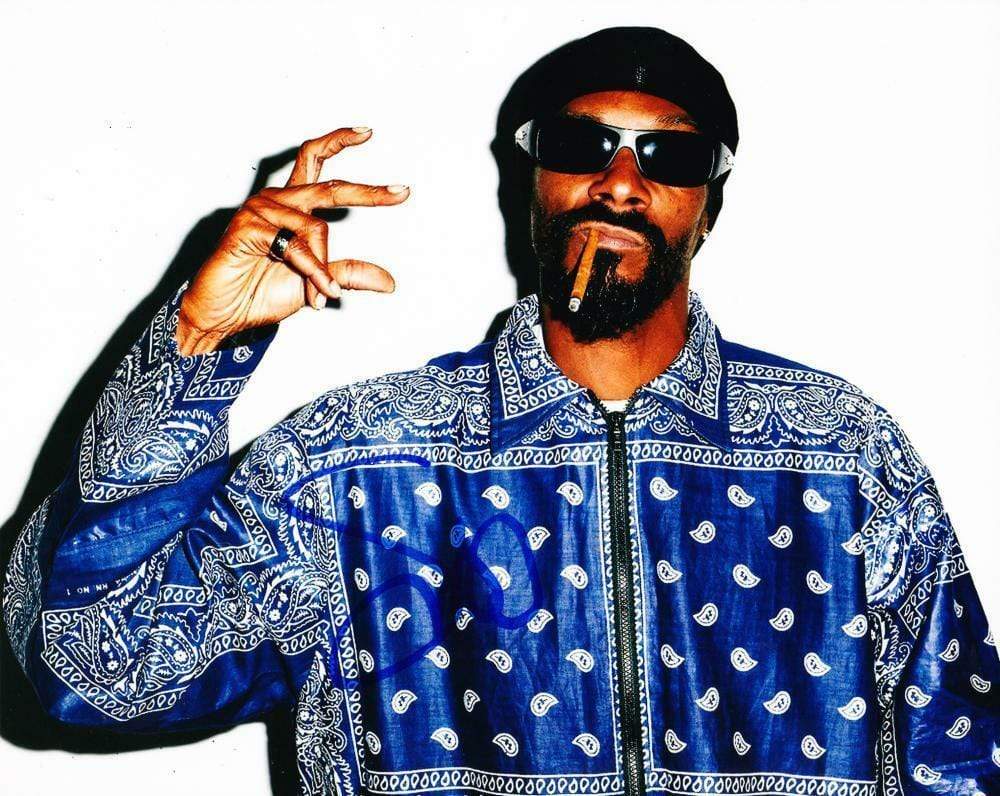 Snoop Dogg Authentic Autographed 8x10 Photo – Prime Time Signatures