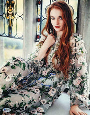 Sophie Turner Authentic Autographed 11x14 Photo - Prime Time Signatures - TV & Film