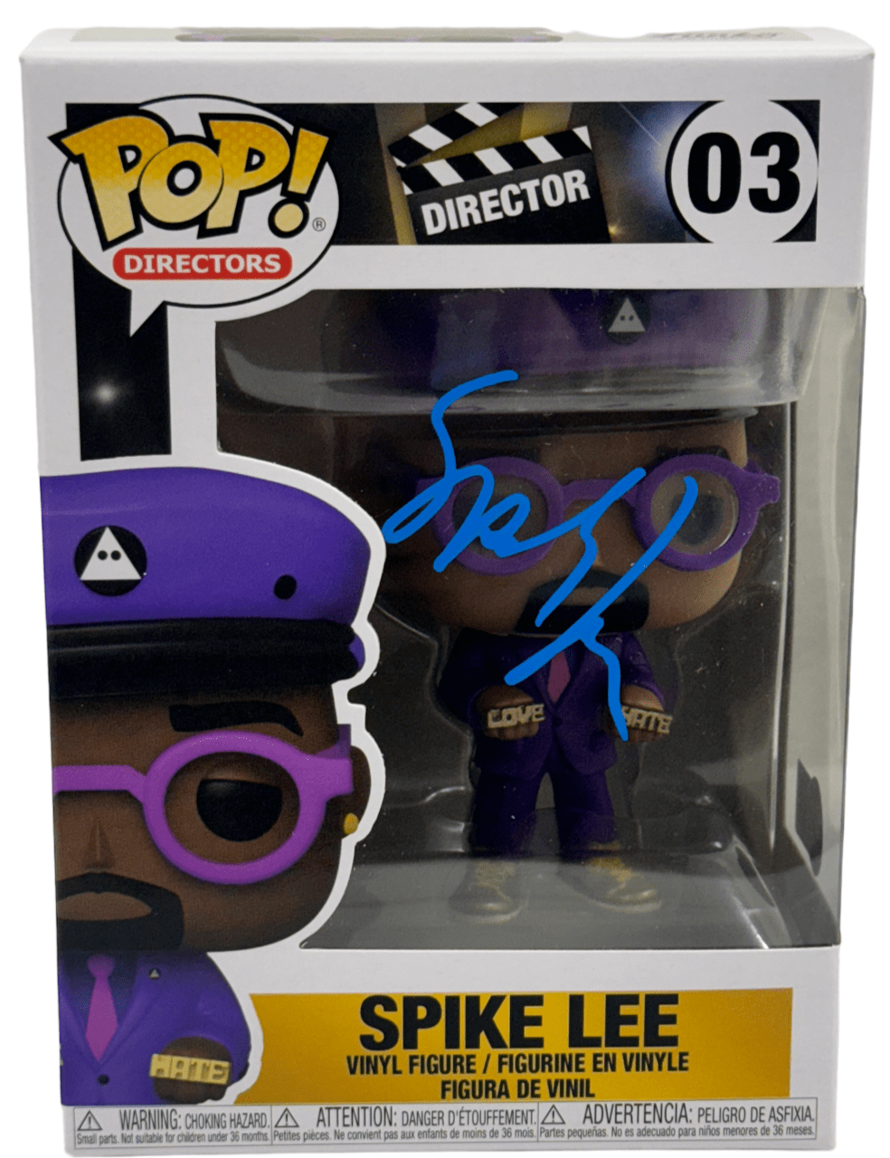 Spike Lee Authentic Autographed Spike Lee Director 03 Funko Pop Figure