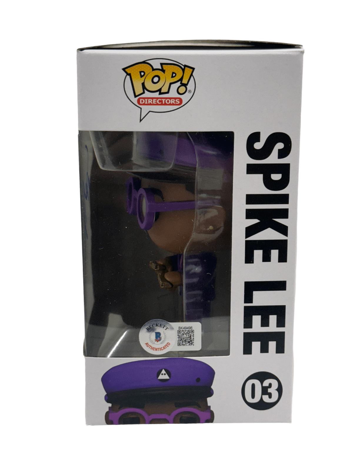 Spike Lee Signed Funko Beckett COA - Detail View
