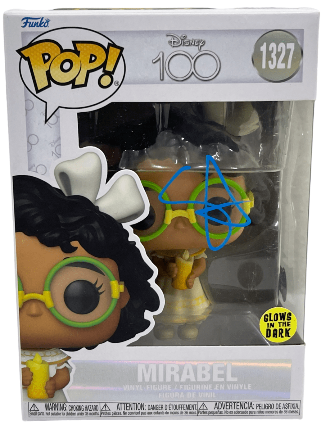 Stephanie Beatriz Authentic Autographed Mirabel Disney 100 1327 Funko Pop Figure #2