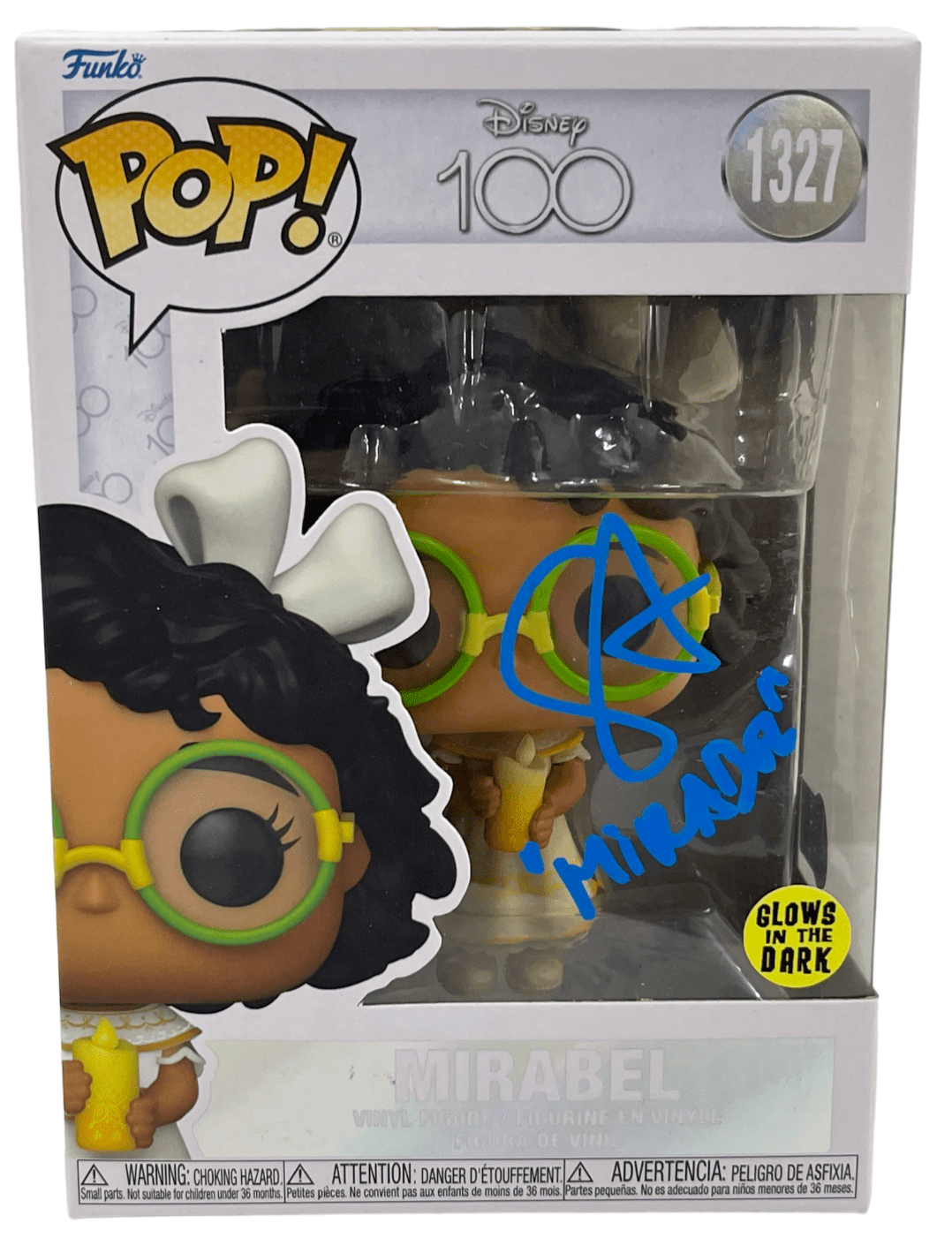 Stephanie Beatriz Authentic Autographed Mirabel Disney 100 1327 Funko Pop Figure