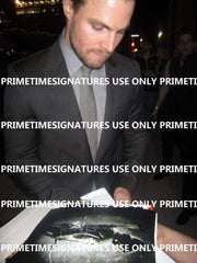 Stephen Amell Signed Action Figure from Arrow Beckett COA - Detail View
