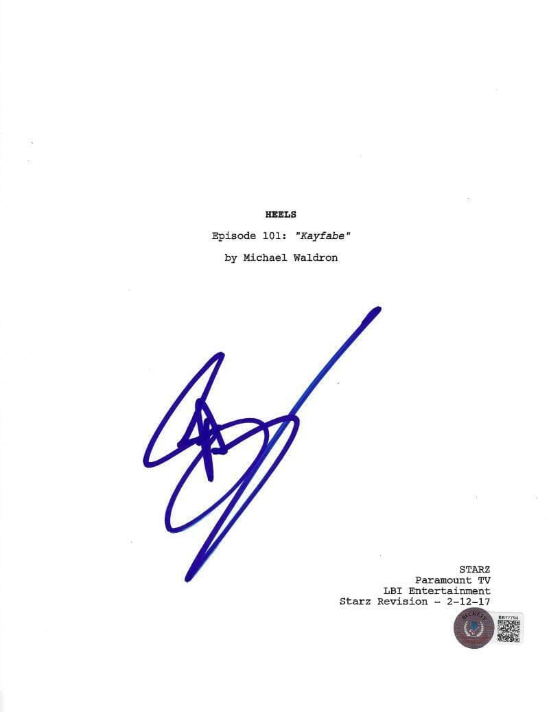 Stephen Amell Signed Script from Arrow Beckett COA - Item #2