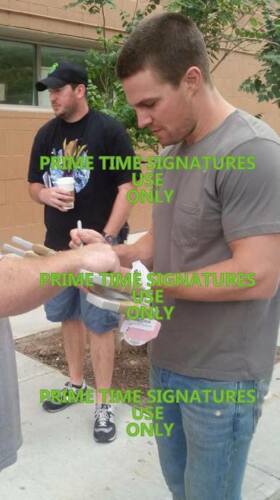 Stephen Amell Authentic Autographed Teenage Mutant Ninja Turtles Casey Jones Plastic Hockey Stick - Prime Time Signatures - TV & Film