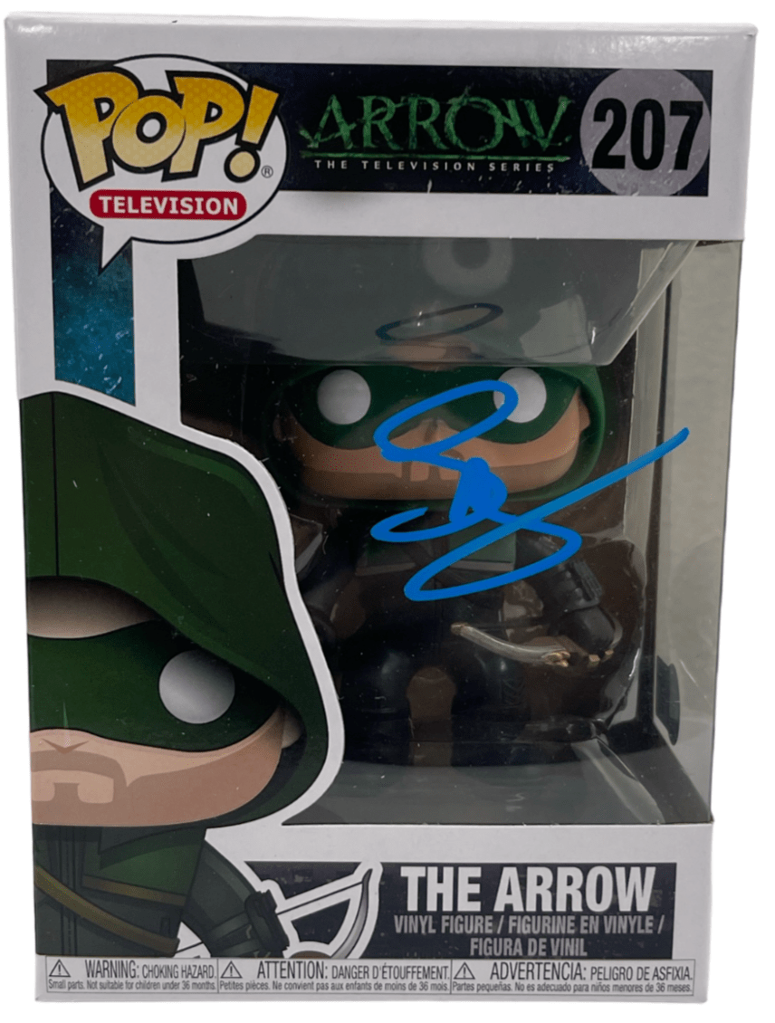 Stephen Amell Authentic Autographed The Arrow Arrow 207 Funko Pop Figure