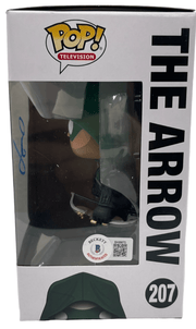 Stephen Amell Signed Funko from Arrow Beckett COA - Detail View