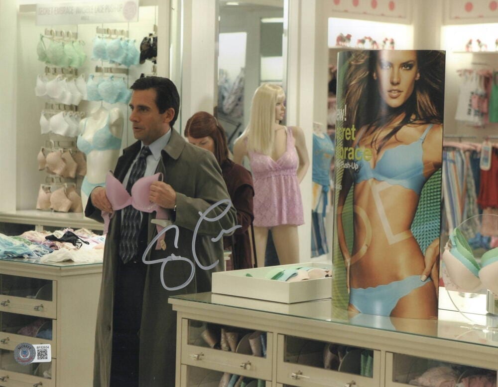 Steve Carell Signed 11x14 Photo from The Office Beckett COA - Item #7