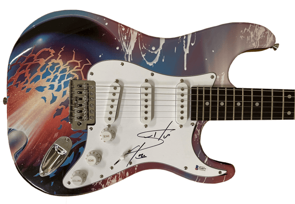 Steve Perry of Journey Authentic Autographed Full Size Custom Electric Guitar - Prime Time Signatures - Music