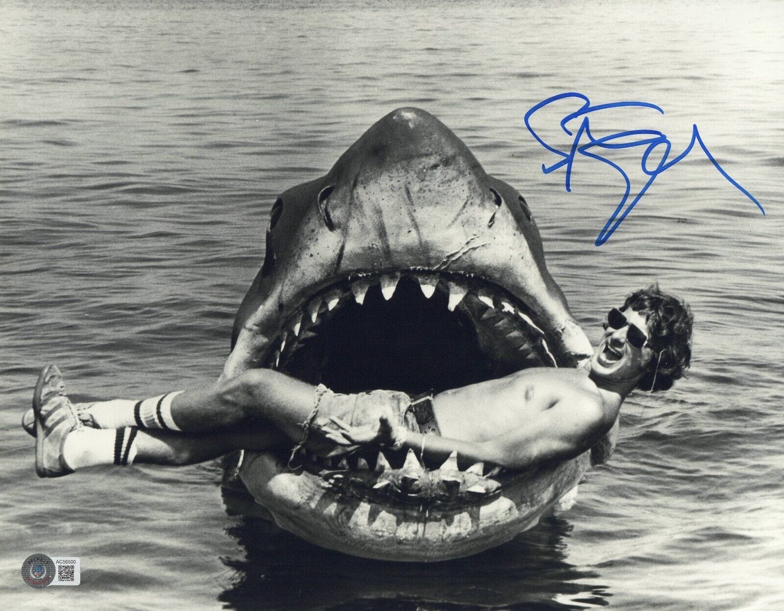 Steven Spielberg Signed 11x14 Photo from Jaws Beckett COA - Item #1