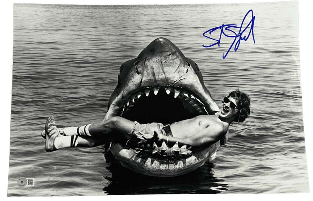 Steven Spielberg Signed 12x18 Photo from Jaws Beckett COA - Item #3