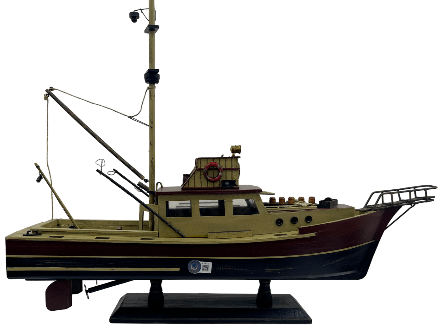 Steven Spielberg Signed Replica Prop from Jaws Beckett COA - View 5