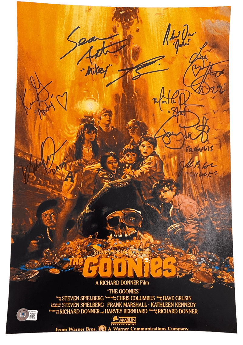 Corey Feldman Signed 12x18 Photo from The Goonies Beckett COA - Item #2