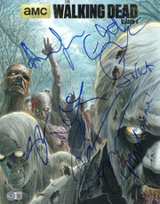 The Walking Dead Cast: Andrew Lincoln, Danai Gurira, Steven Yeun, Norman Reedus, Greg Nicotero, Chad Coleman & Lauren Coha...